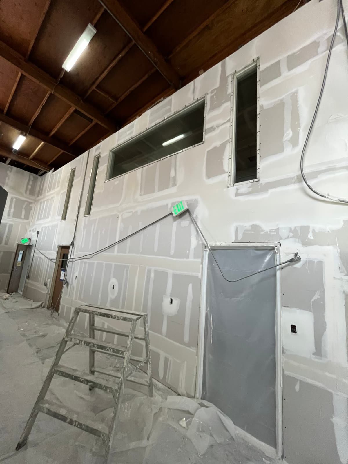 real drywall taped